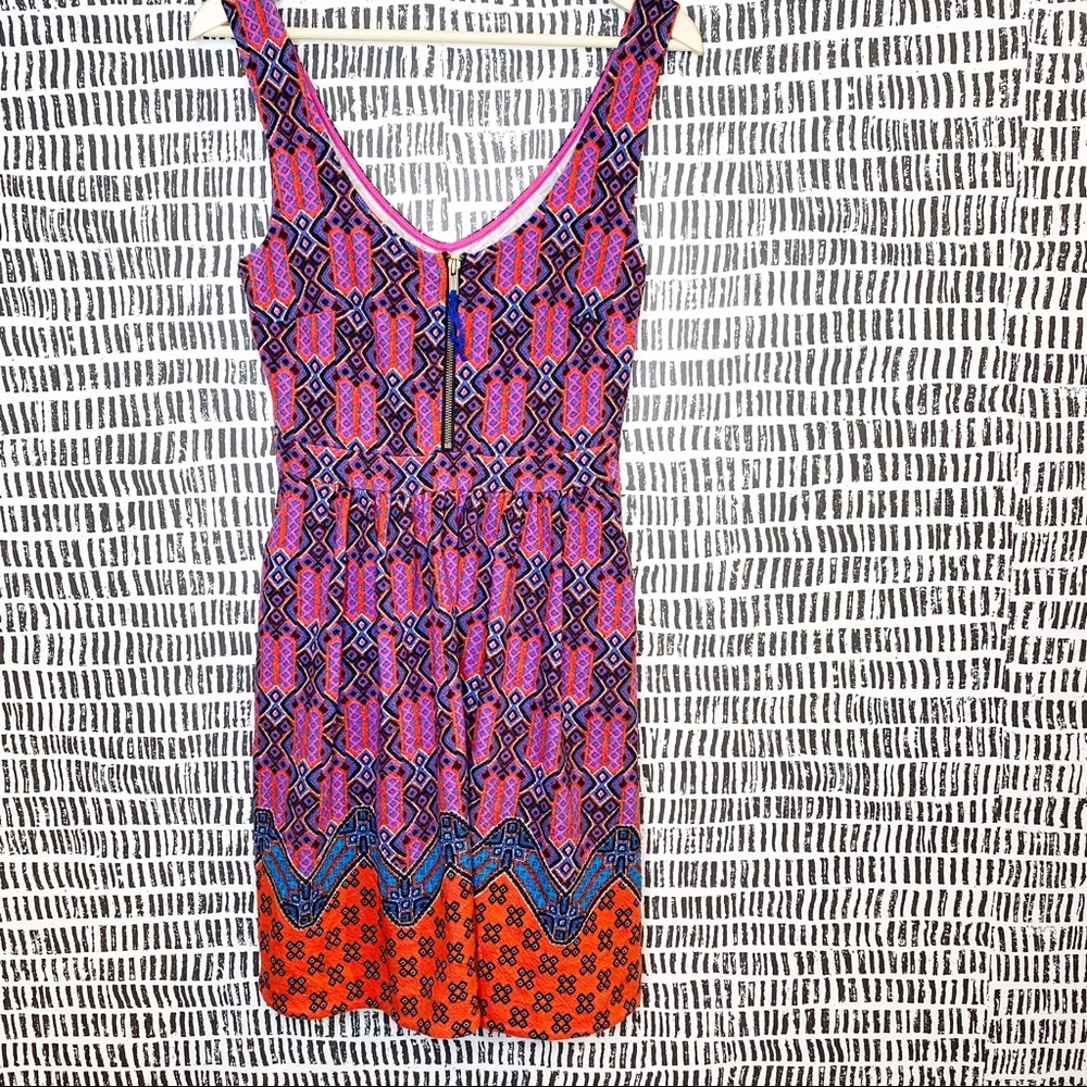 Anthro Maeve Amapola Mini Tribal Dress - Picture 3 of 14